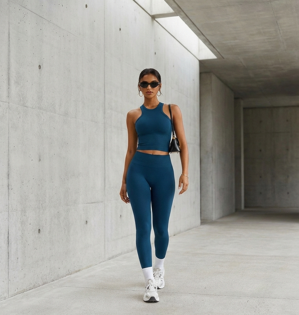 High-Waist Sculpting Seamless Leggings